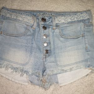 American Eagle high waist shorts size 6